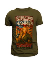 Thumbnail for Operation Midnight Hammer Army Green T-Shirt