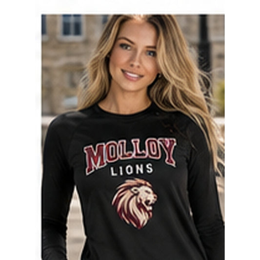 Molloy Lions collegiate long sleeve tee lifestyle thumbnail