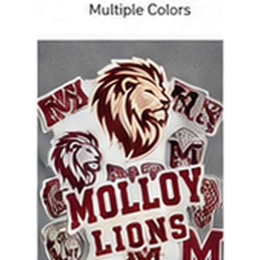 Molloy Lions die cut sticker pack thumbnail