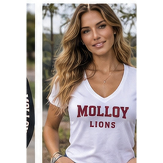Molloy Lions women's fitted spirit tee lifestyle thumbnail