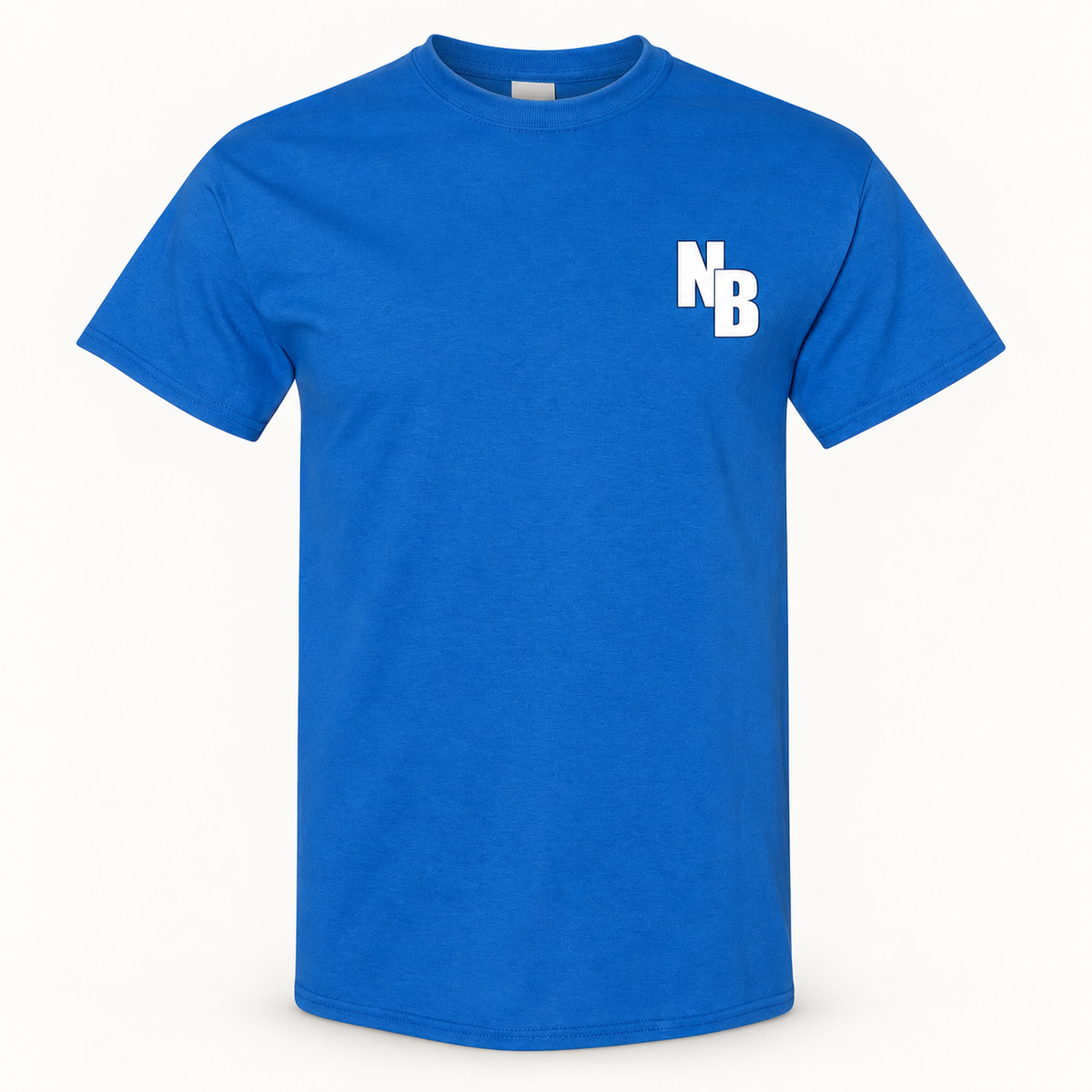 North Babylon NB Monogram T-Shirt in Royal, left-chest print