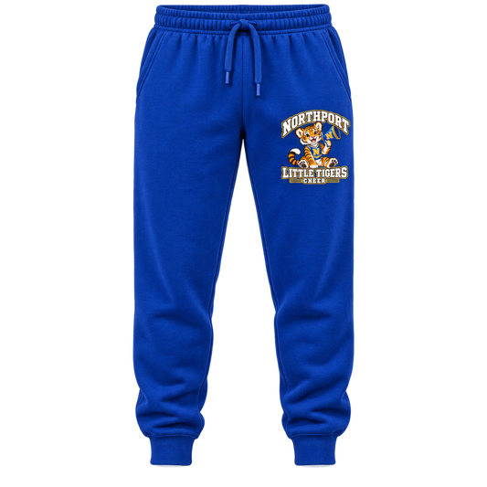 Northport Little Tigers Cheer Adult Joggers — Royal