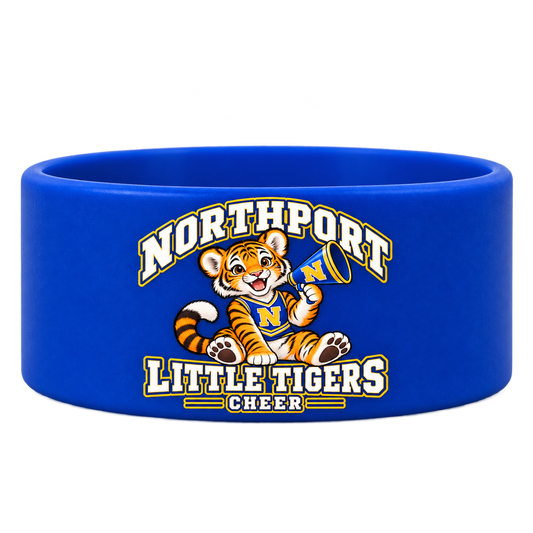 Northport Little Tigers Cheer Spirit Wristband — Royal