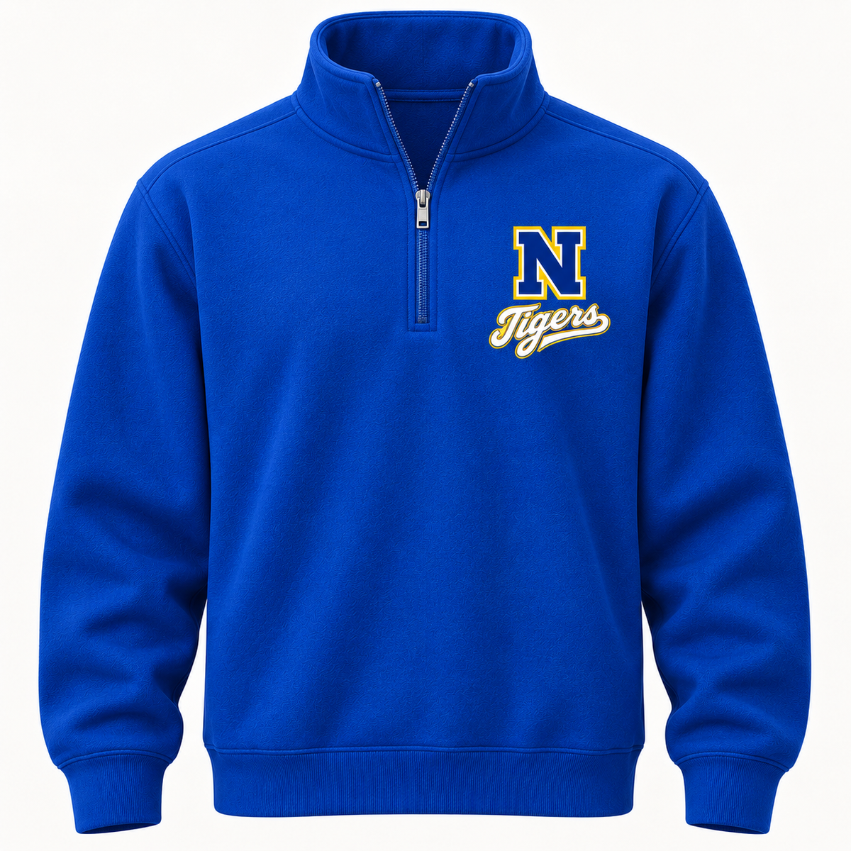 Northport Tigers Youth Script Heritage quarter zip