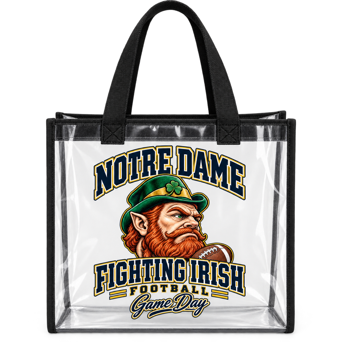 Notre Dame Game Day Clear Tote — product thumbnail