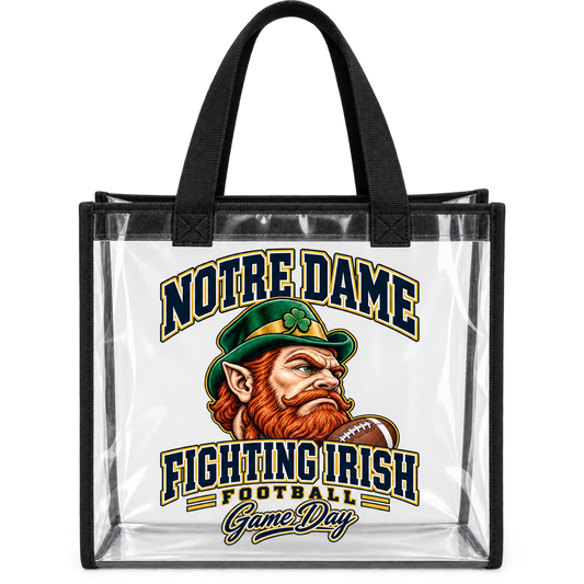 Notre Dame Game Day Clear Tote — product thumbnail