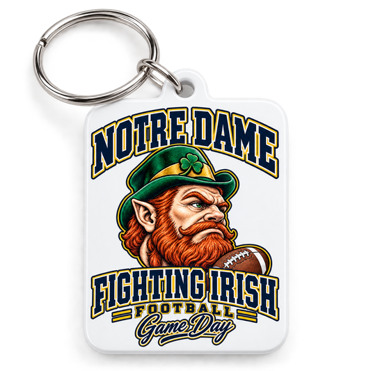 Notre Dame Mascot Game Day Keychain — product thumbnail