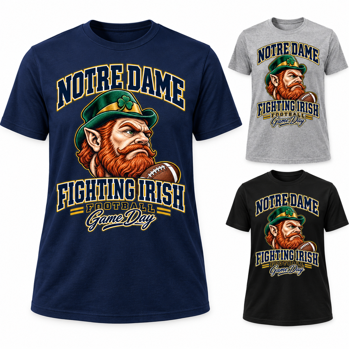 Notre Dame Mascot Game Day T-Shirt — product thumbnail