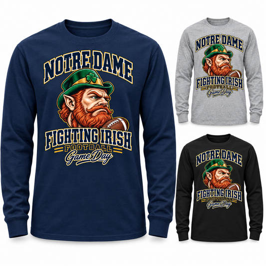 Notre Dame Mascot Long Sleeve T-Shirt — product thumbnail