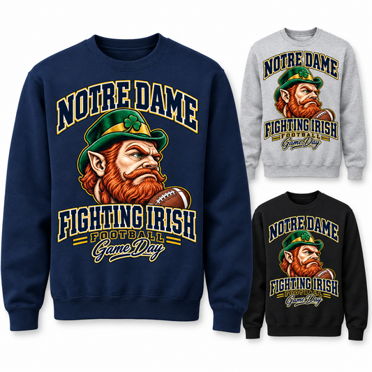 Notre Dame Varsity Mascot Crewneck Sweatshirt — product thumbnail
