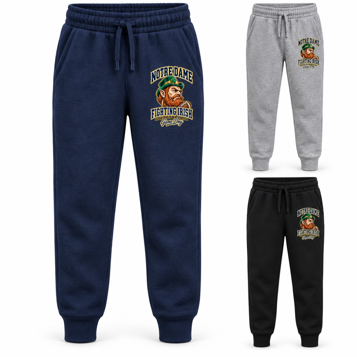 Notre Dame Youth Mascot Fleece Joggers — product thumbnail