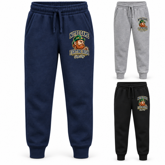 Notre Dame Youth Mascot Fleece Joggers — product thumbnail