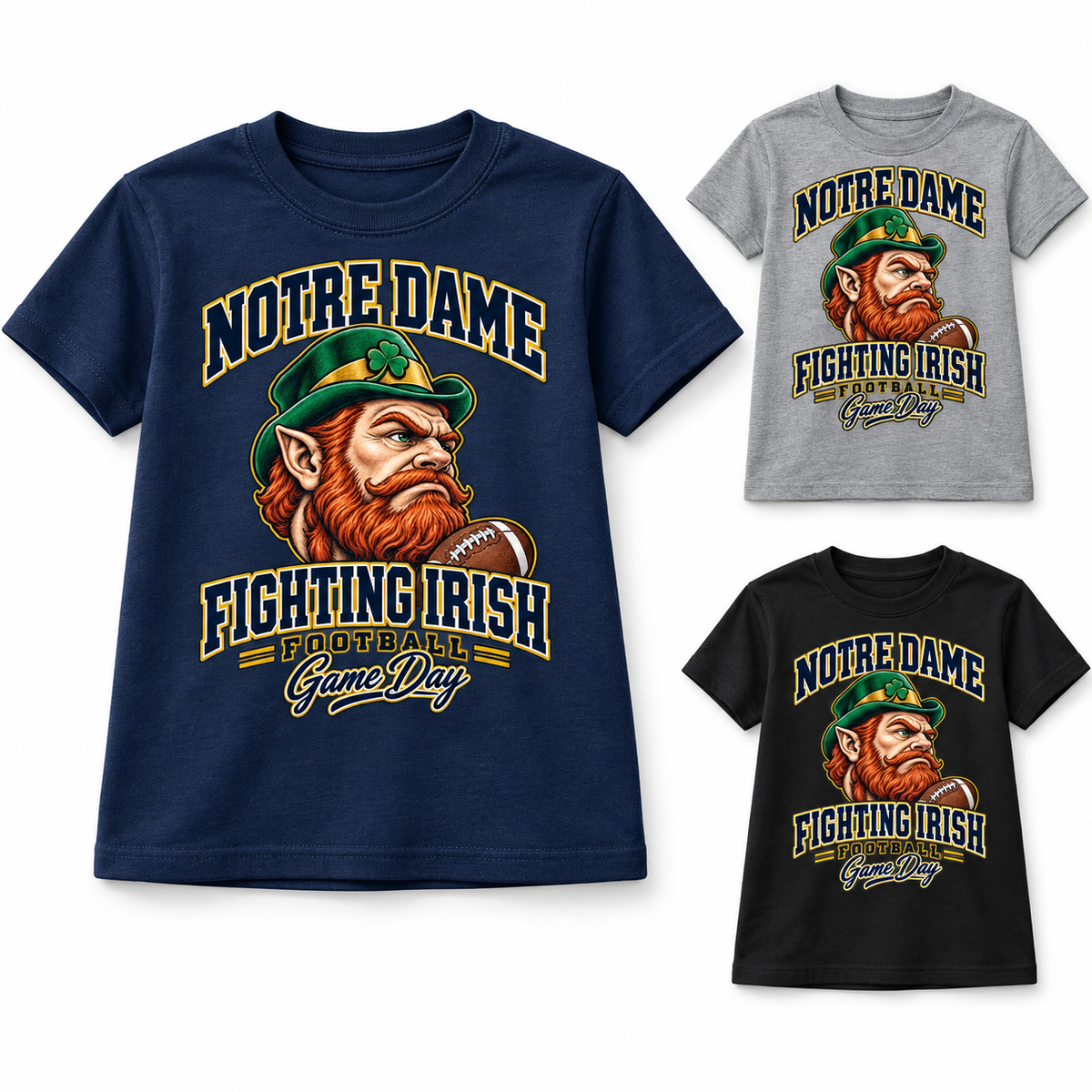 Notre Dame Youth Mascot Game Day T-Shirt — product thumbnail