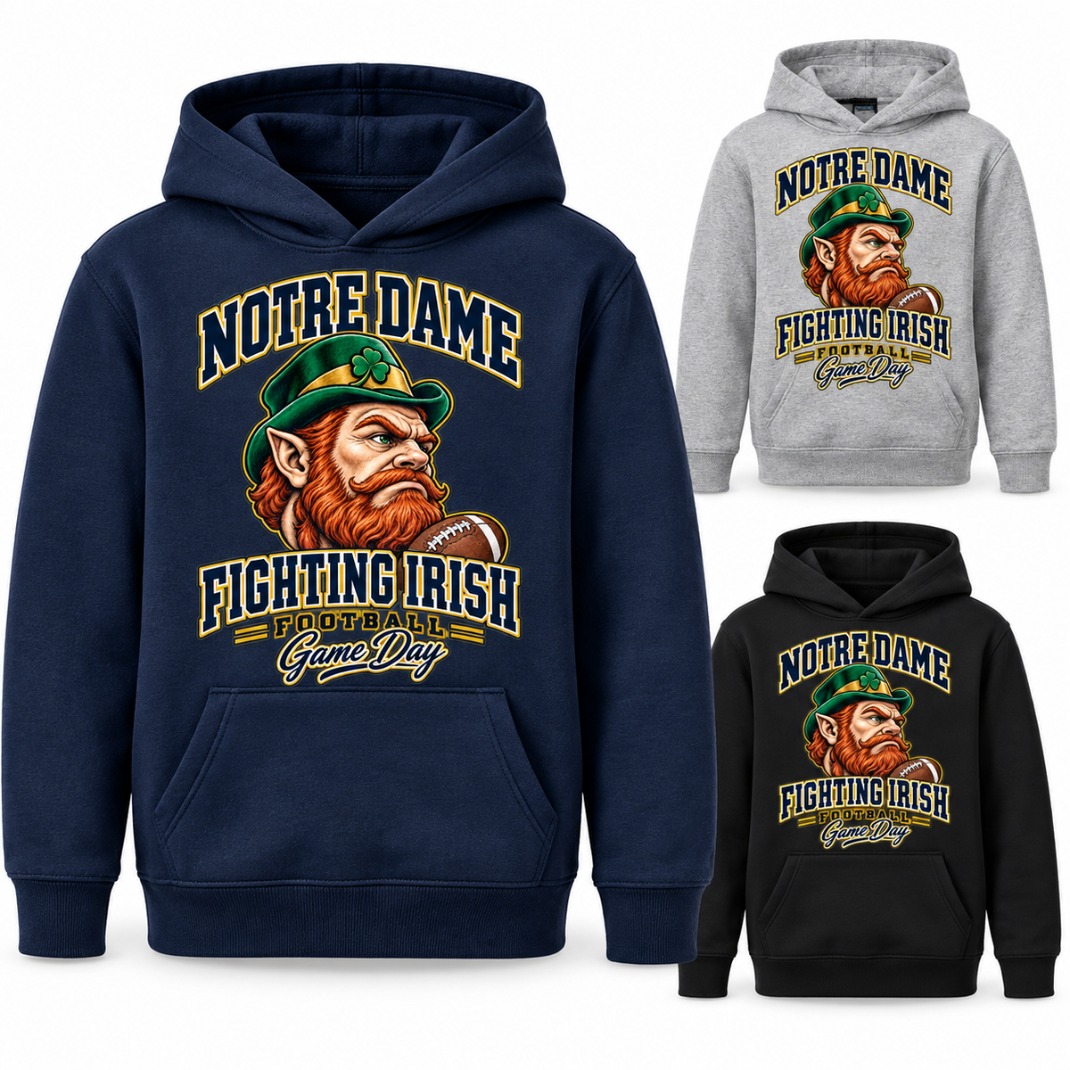 Notre Dame Youth Mascot Pullover Hoodie — product thumbnail