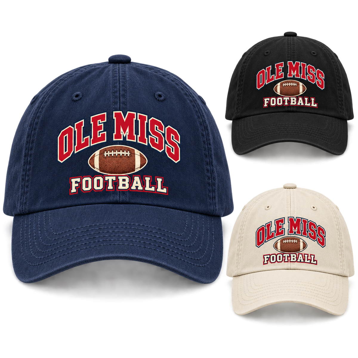 Ole Miss Heritage Arch Adjustable Cap — product thumbnail
