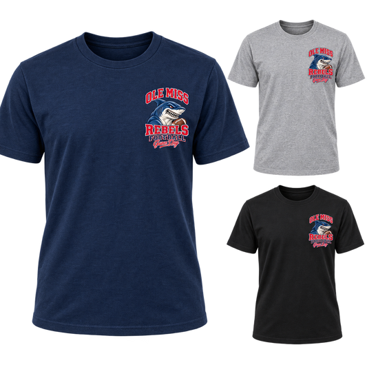 Ole Miss Left-Chest Mascot T-Shirt — product thumbnail