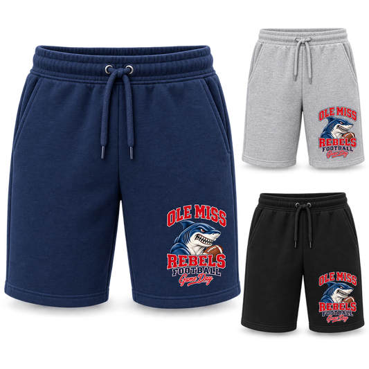 Ole Miss Mascot Fleece Shorts — product thumbnail