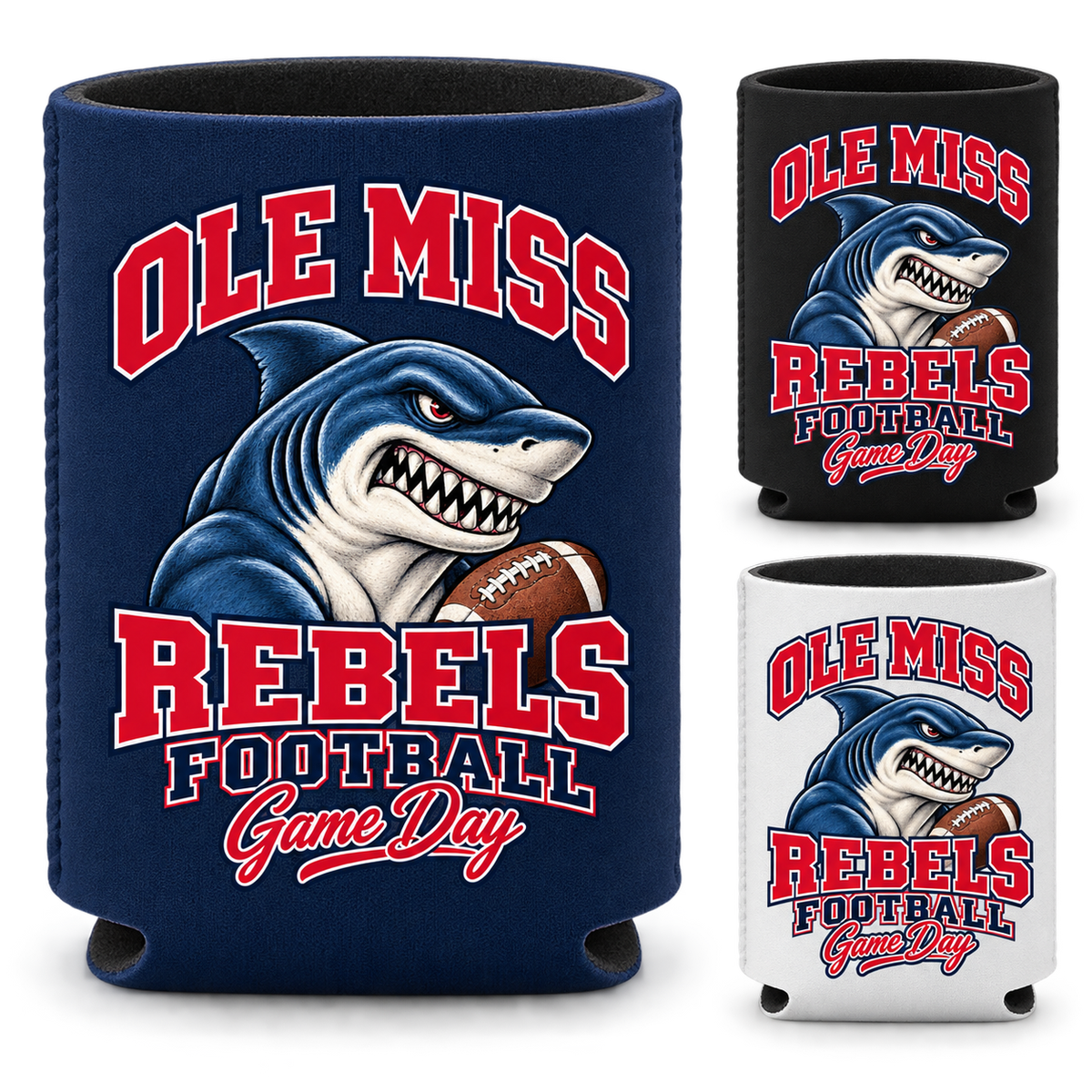 Ole Miss Mascot Game Day Can Cooler — product thumbnail