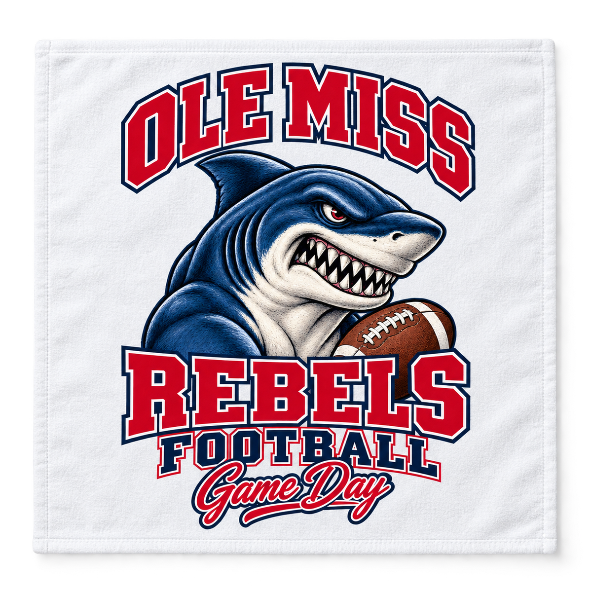 Ole Miss Mascot Game Day Rally Towel — product thumbnail