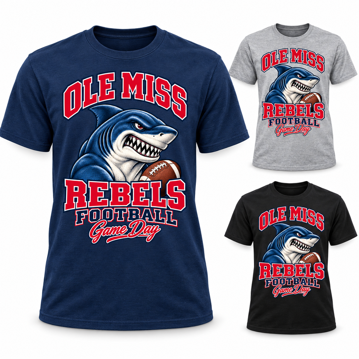 Ole Miss Mascot Game Day T-Shirt — product thumbnail