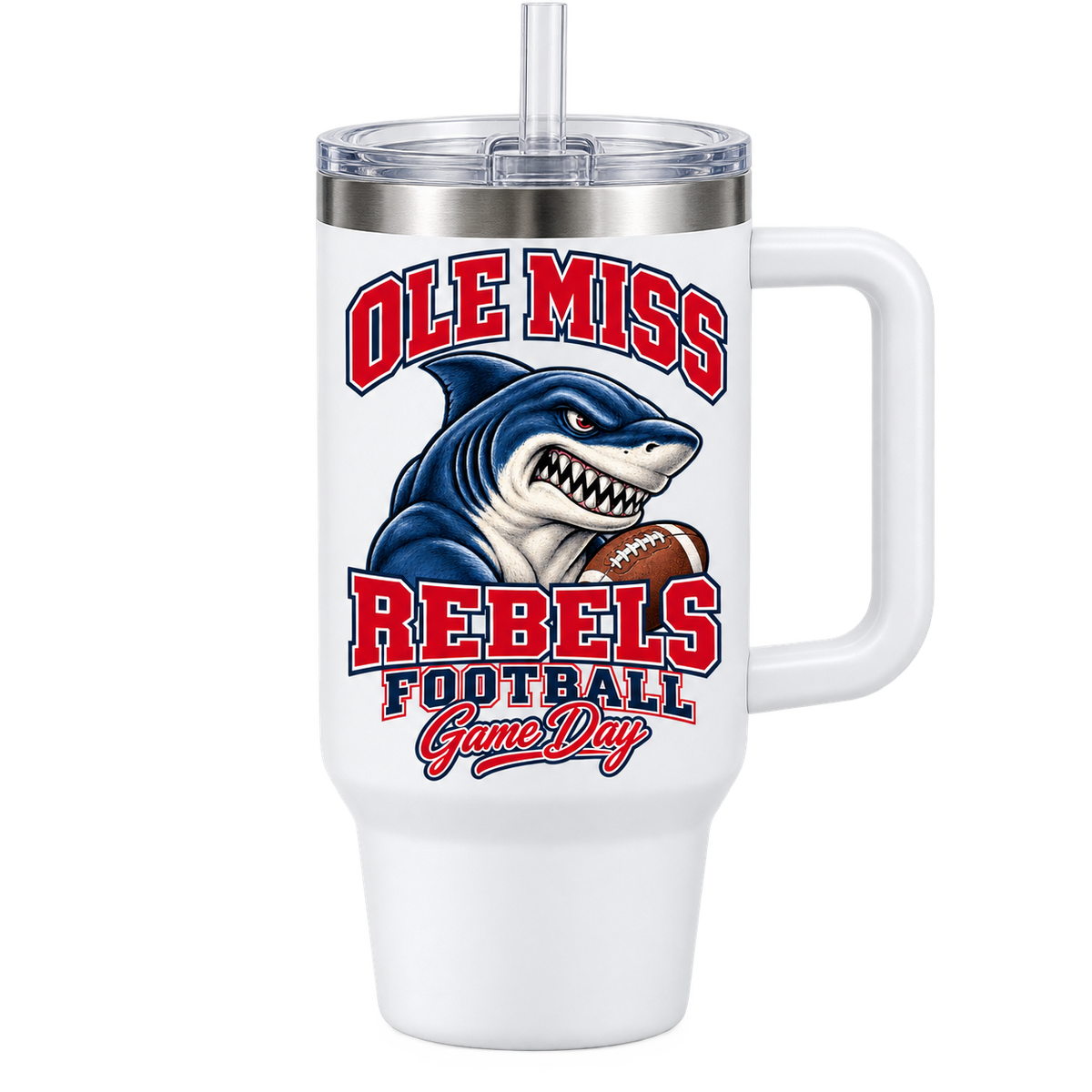 Ole Miss Mascot Handled Tumbler — product thumbnail