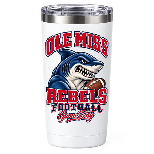 Ole Miss Mascot Travel Tumbler — product thumbnail