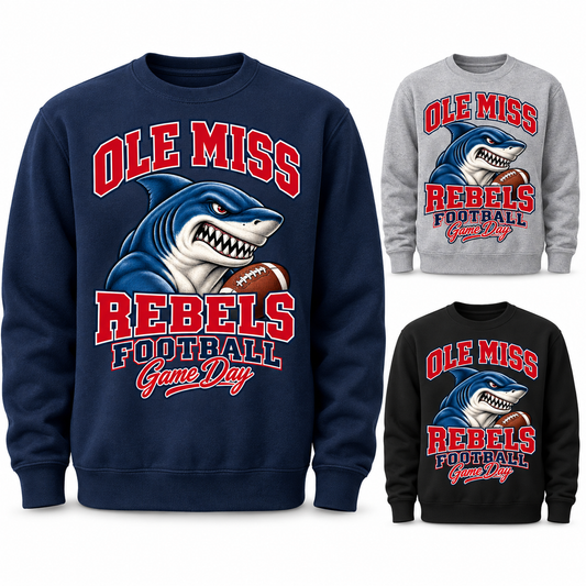 Ole Miss Varsity Mascot Crewneck Sweatshirt — product thumbnail