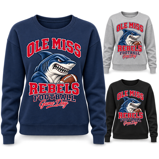 Ole Miss Women's Mascot Crewneck Sweatshirt — product thumbnail
