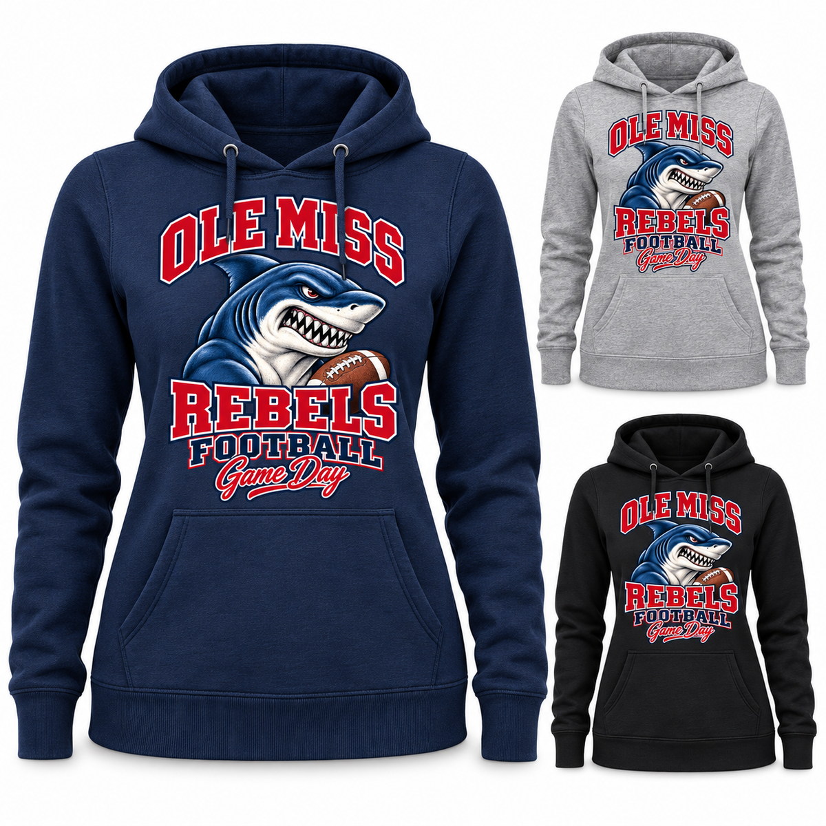 Ole Miss Women's Mascot Pullover Hoodie — product thumbnail