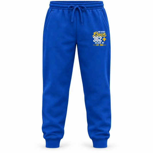 Pack 362 Youth Joggers front mockup