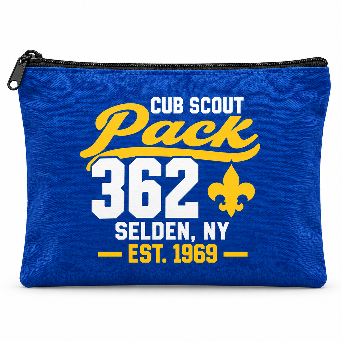 Pack 362 Zipper Accessory Pouch product mockup