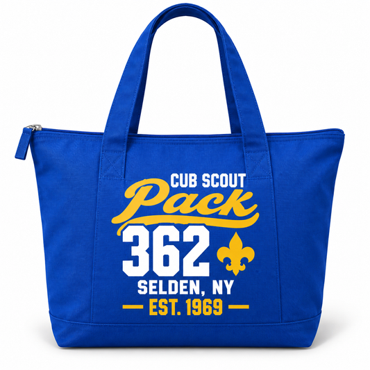 Pack 362 Zip-Top Tote product mockup