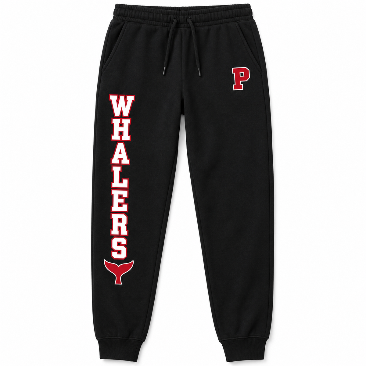Sag Harbor Pierson Whalers Varsity Joggers in Black