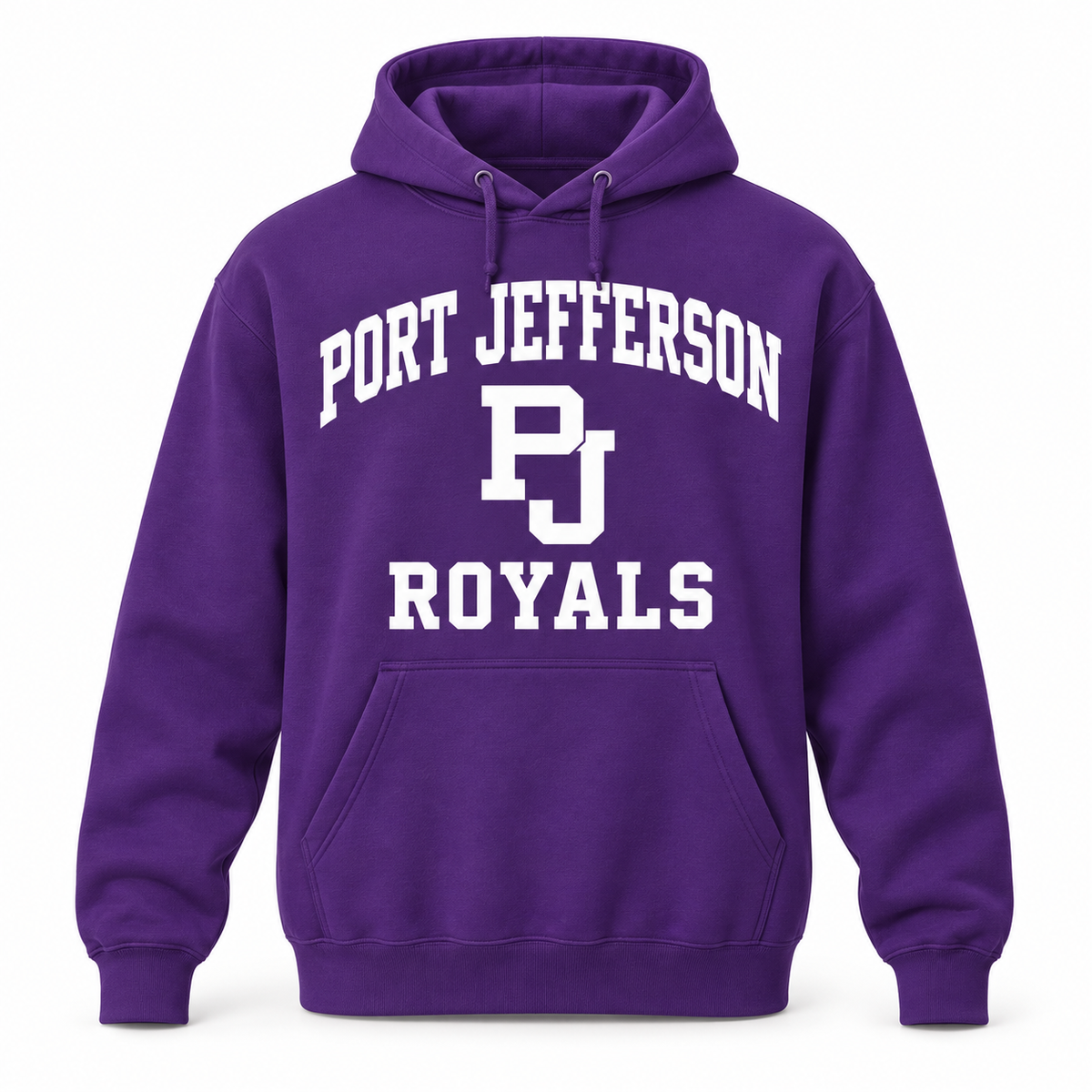 Port Jefferson Youth PJ Varsity Hoodie - Purple