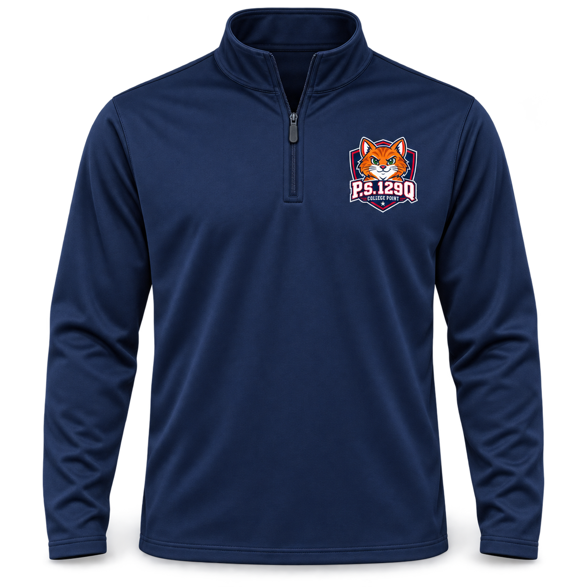 P.S. 129Q Adult Performance Quarter-Zip in Sport Dark Navy