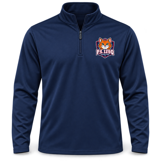 P.S. 129Q Adult Performance Quarter-Zip in Sport Dark Navy