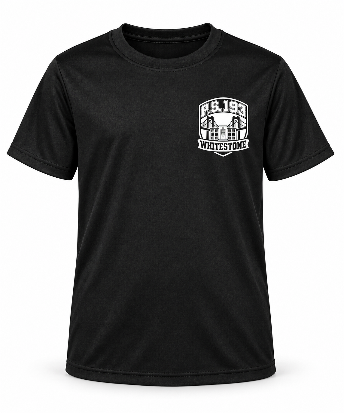 P.S. 193 Youth Performance T-Shirt in Black