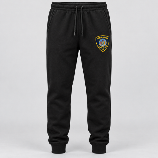 Town of Islip Range Officer Independent Trading Joggers - Black / full color shield