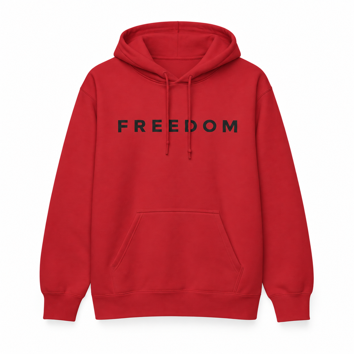Red Charlie Kirk Birthday Collection Hoodie — Limited Drop — studio product view