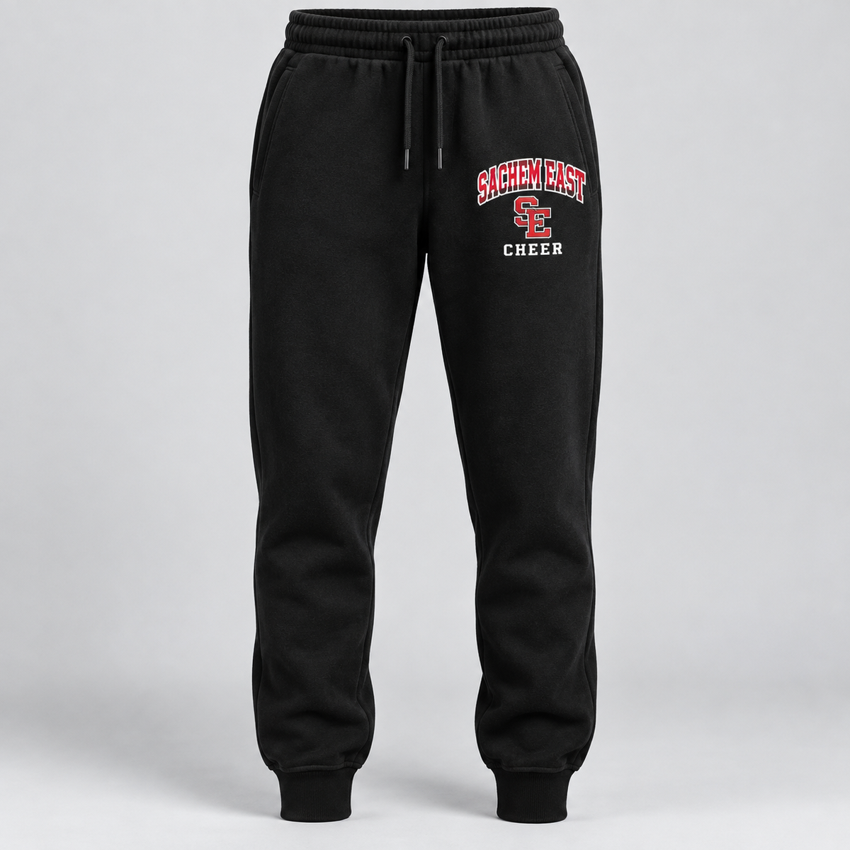 Sachem East Cheer Varsity Arch Fleece Joggers product mockup