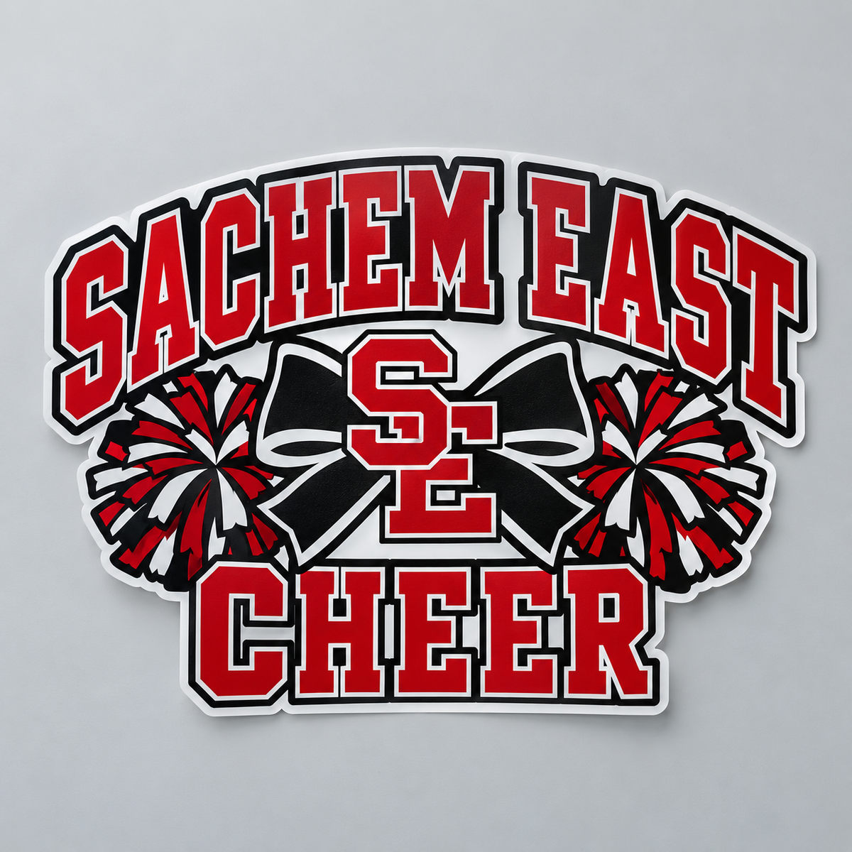 Sachem East Cheer Wall Decal product mockup
