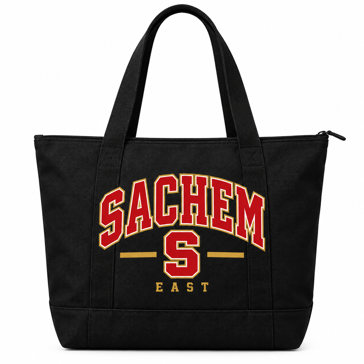 Sachem East Heritage S Zippered Tote in Black