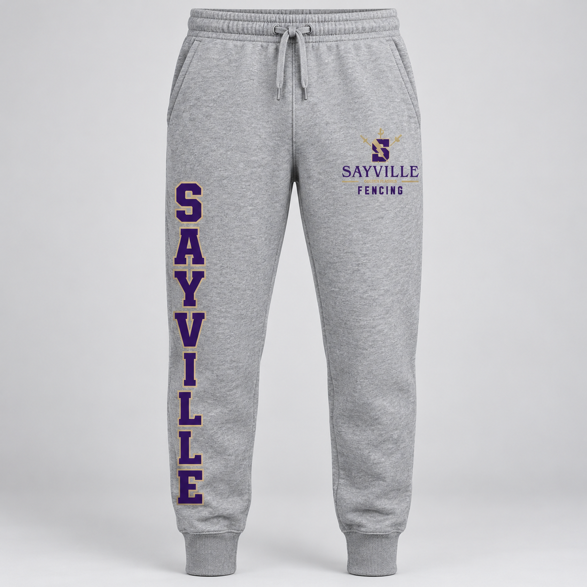 Heather Gray Sayville Fencing Joggers