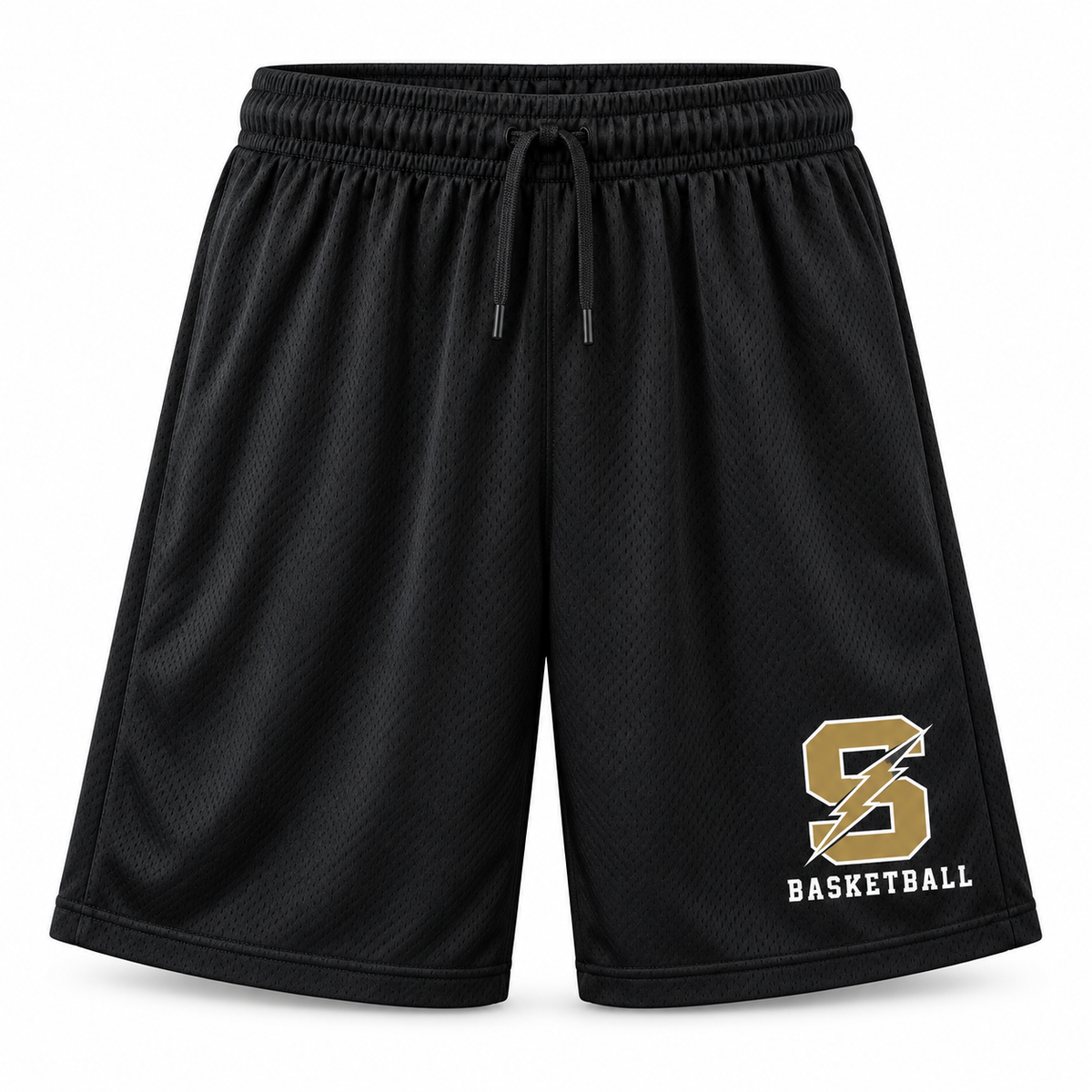 Sayville Girls Basketball Lightning S Basketball Practice Shorts in Black