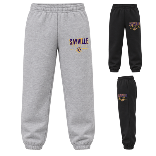 Sayville Soccer Youth Warm-Up Sweatpants — available color views