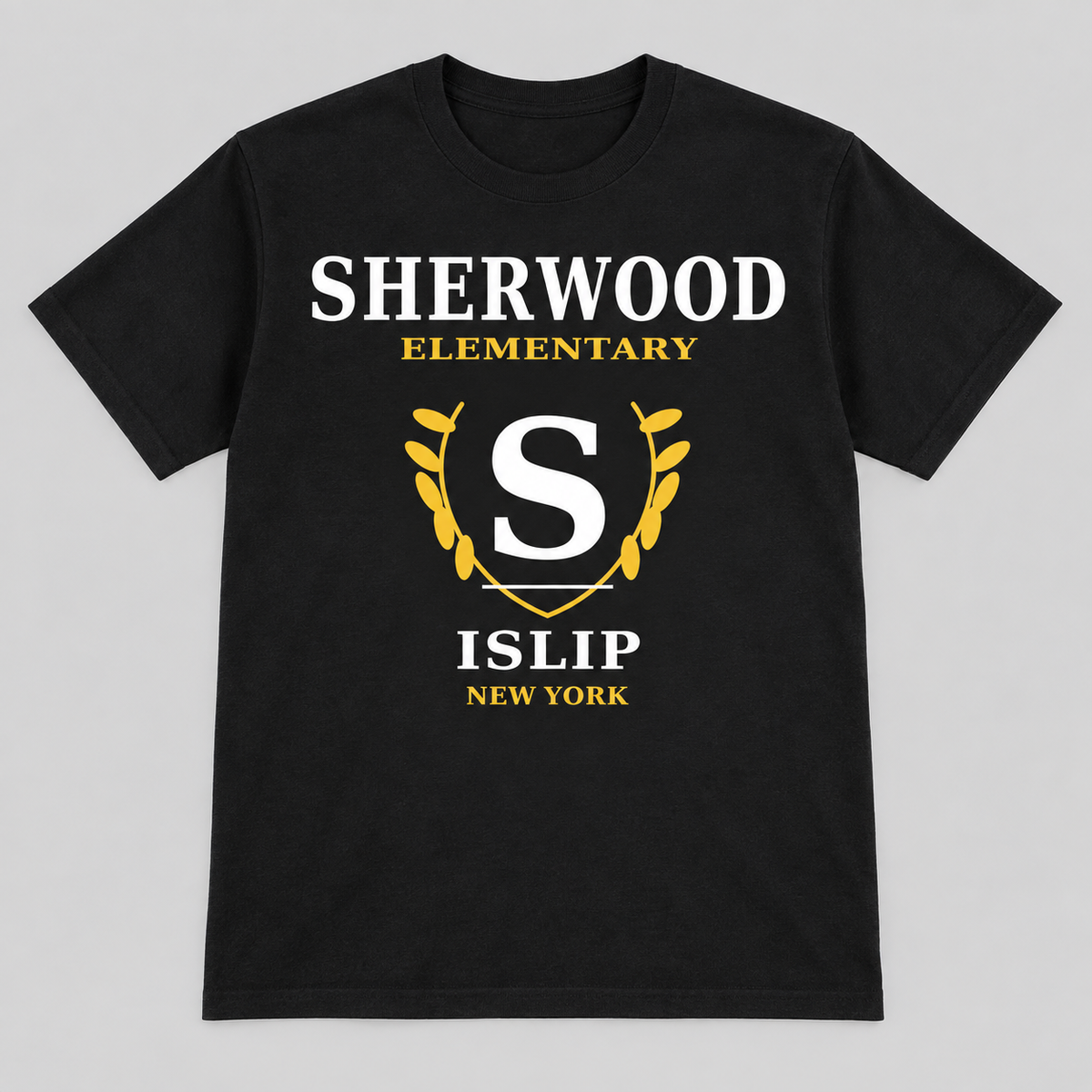 Black Sherwood Elementary Heritage S Adult Tee