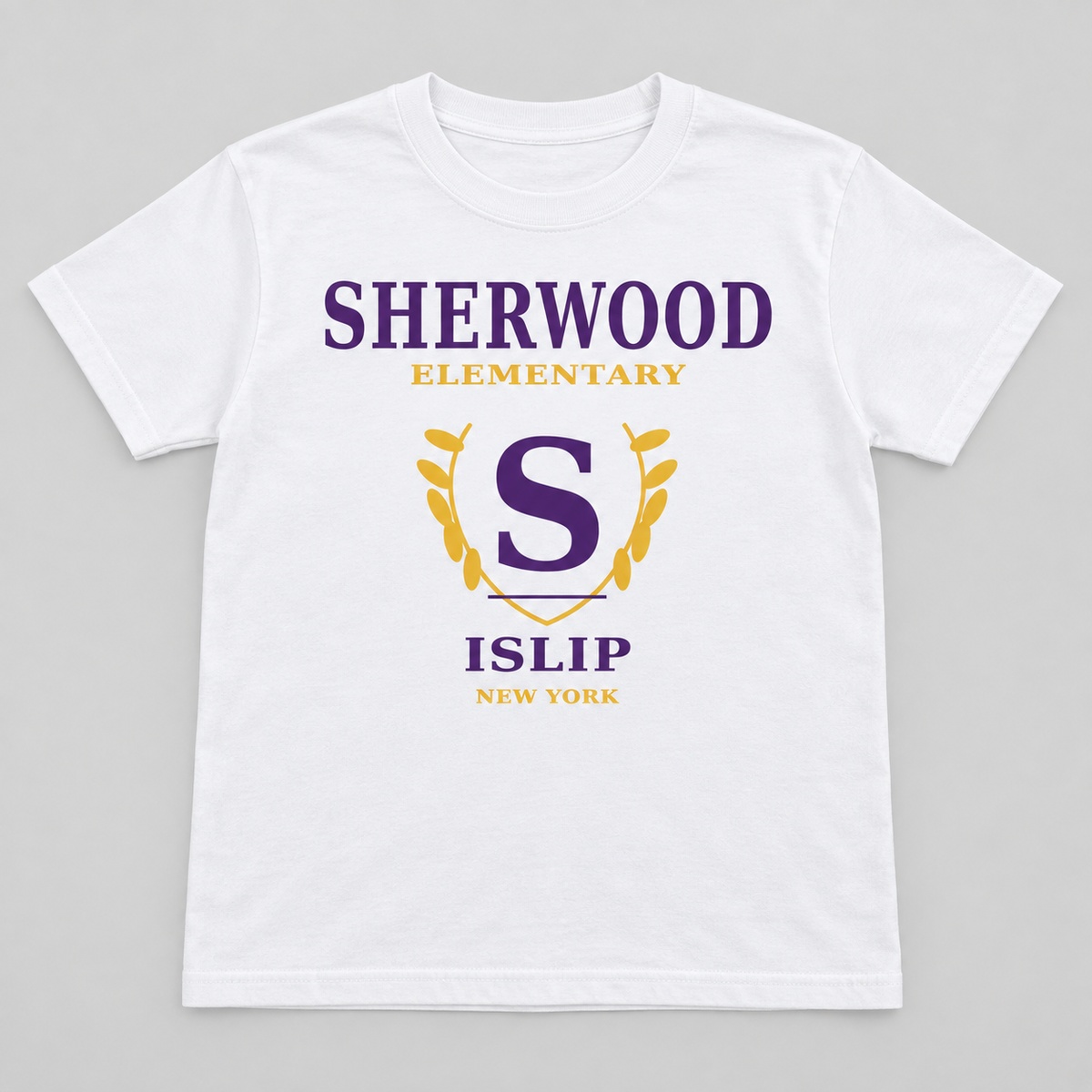 White Sherwood Elementary Heritage S Youth Tee