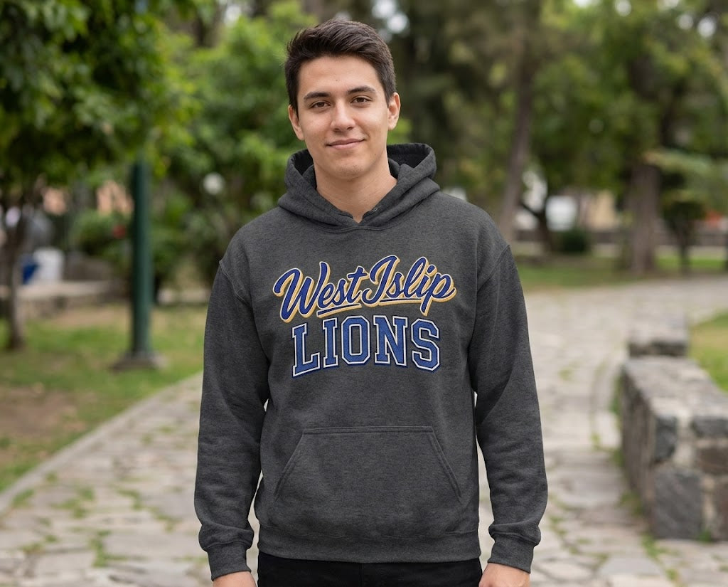 West Islip Lions "Classic Duo" Premium Hoodie