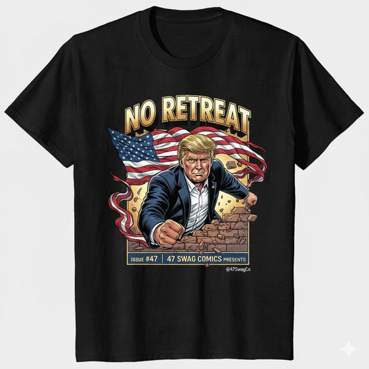 NO RETREAT | Limited Edition Comic Graphic Tee