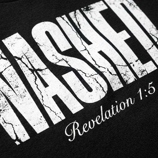 WASHED | Revelation 1:5 Graphic Tee